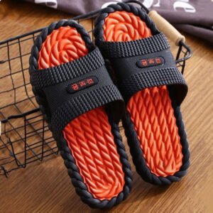 Non-slip Deodorant Slippers Massage Home Slippers
